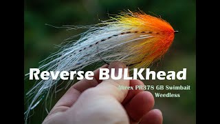 Tying the Reverse BULKhead  Ahrex GB Swimbait version  Pike Musky Bass Zander Fly  Streamer [upl. by Natek102]