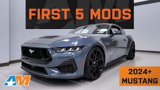 The First 5 Mods You Need for Your 2024 Ford Mustang GT S650 [upl. by Ketchan]