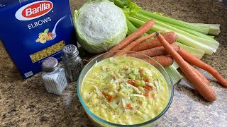 How to make Filipinos famous Sopas  Comfort food  creamy chicken soup  iKuzeena [upl. by Rasmussen]