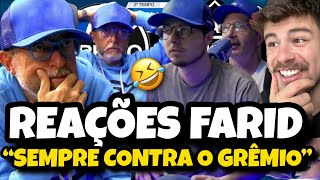 🤣VAMOS RIR REAÇÕES DO FARID CHORANDO MUITO COM ARBITRAGEM NA DERROTA DO GREMINHO PRO ATLÉTICOMG [upl. by Aneen949]