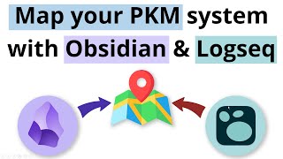 Logseq  Obsidian tutorial  Mapping your personal knowledge management system [upl. by Bunow]