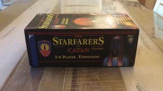 Starfarers of Catan 56 Player Expansion  NEW  AMBIENT UNBOXING [upl. by Sisak]