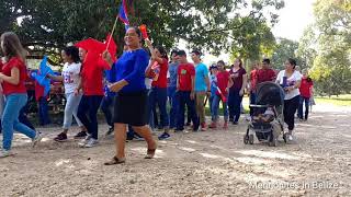 Mennonites in Belize  Independence Day [upl. by Schaper115]