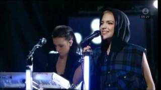 Tove Styrke  High And Low live on Nyhetsmorgon 2011 [upl. by Bonnice525]