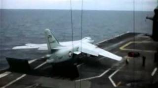 USS Oriskany  1970 at the flight deck  part 33 [upl. by Anirad412]