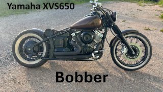 Yamaha XVS650 Bobber [upl. by Beedon164]