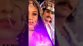 JODHA AKBAR ✨ Ishq hai wo ehsaas 💓💗 [upl. by Htrahddis]