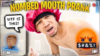 I NUMBED HIS ENTIRE MOUTH PRANK [upl. by Hubey]