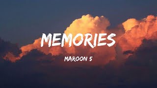 Maroon 5  Memories Justin Timberlake Lvly Mix Lyrics [upl. by Vipul]