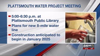 Plattsmouth to hold informational meeting for water project [upl. by Wiltshire]