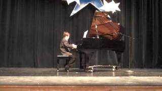 Ian at the SLHS Variety Show 2010  Rondo Alla Turca Turkish Rondo Mozart [upl. by Eceirahs]