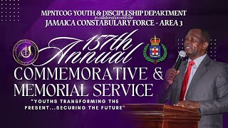 Jamaica Constabulary Force  Area 3  157th Annual Commemorative amp Memorial Service [upl. by Christan]