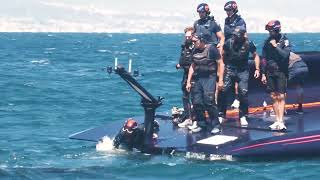 Cup Spy Highlights  Alinghi Red Bull Racing  AC75  Day 30  Barcelona  June 13 2024 [upl. by Lander703]