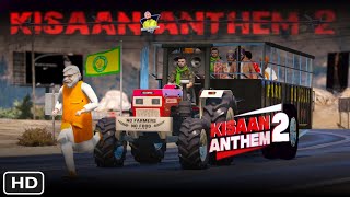 Kisaan Anthem 2MankirtJassNishawnAfsanaPunjabi GTA 5 Video 2021 [upl. by Loella]