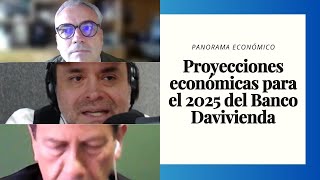 Proyecciones económicas para el 2025 del Banco Davivienda [upl. by Aiam37]