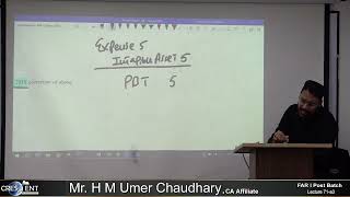 CAF 1 Sir Umer Lecture Topic MCQs Dission IAS 8 3112024 [upl. by Aihsetal]