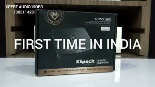 Klipsch Gate Playfi Wireless Multi Room Audio Streamer Price 14000  CC stereo audio streamer [upl. by Linders]