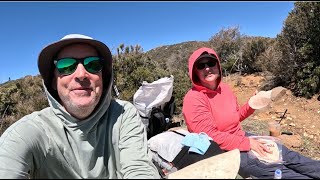 PCT Walking Wanderers   Episode 3  Days 3 amp 4 Miles 2043 [upl. by Olfe793]