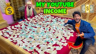 YOUTUBE INCOME REVEAL KARDI💰 GIVEAWAY 🎁 MISHKAT KHAN  COMEDY VLOG [upl. by Weingartner]