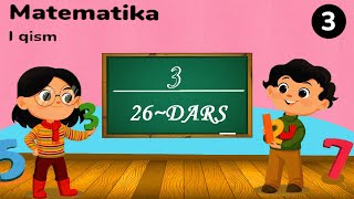 3sinf matematika 26dars  Ikki xonali sonni bir xonali songa koʻpaytirish [upl. by Orlosky]