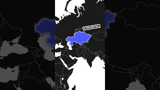 I had never realized that Kazakhstan was so massive geography maps mapping interestingfact [upl. by Evey511]