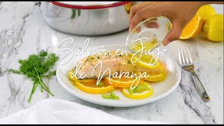 Salmón en jugo de naranja  Royal Prestige [upl. by Aihsenot]