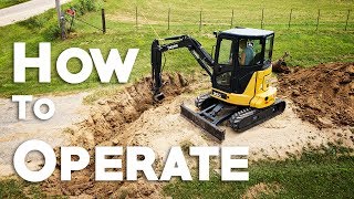 How To Operate  John Deere 35G [upl. by Vento368]