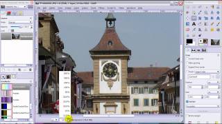 GIMP Basics 4  How to Crop and resize an image [upl. by Aret]