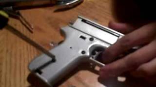 Marksman Repeater Disassembly BB Gun Pistol 1010c [upl. by Gavrielle995]