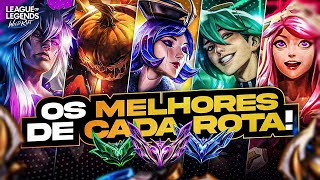 OS MELHORES CAMPEÕES PRA SUBIR DE ELO NO LOL WILD RIFT TIERLIST COMPLETA PATCH KATRINA [upl. by Vera327]