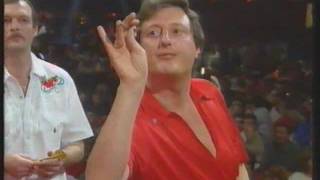 Bristow vs Anderson Darts World Championship 1993 Round 1 [upl. by Akineg719]