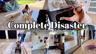 Complete Disaster Showing It All Extreme Deep Cleaning Motivation  Whole House Clean With Me [upl. by Nylitsirk]