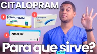 CITALOPRAM PARA QUE SIRVE  3 COSAS [upl. by Ornas]