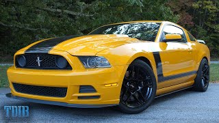 2013 Mustang Boss 302 ReviewThe Grandaddy GT350 [upl. by Syl]