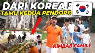 BOTRAM BARENG TAMU KEDUA PENDOPO DARI KOREA KIMBAB FAMILY  GWENCHANA [upl. by Dorrej]