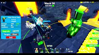 Toilet tower defense mythic units only in endless got to wave 106 roblox [upl. by Nekciv274]