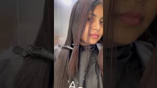 Frizzfree hair at home 🤩✅  vlogsofsona  saloon haircare [upl. by Ettesil401]