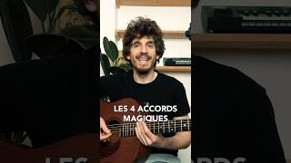 Les 4 accords MAGIQUES à la guitare 🎸 [upl. by Attalanta995]