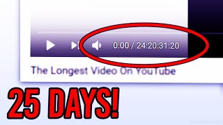 What Is The LONGEST Video On YouTube [upl. by Eissoj]