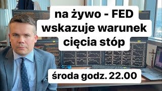 💥FED wskazuje warunek cięcia stóp procentowych💥 [upl. by Faulkner679]