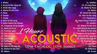 Best Of OPM Acoustic Love Songs 2024 Playlist 1731 ❤️ Top Tagalog Acoustic Songs Cover Of All Time [upl. by Nuhs]