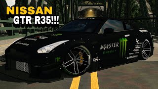 PLOTAGEM PARA GTR R35 DA MONSTER ENERGYcar parking multiplayer [upl. by Silsbye]