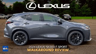 2024 Lexus NX350 F Sport  BEST Compact Luxury SUV  NX 350 F Sport AWD Interior amp Exterior Review [upl. by Emmi]