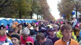 NEW YORK Marathon 2009la course en LIVE FANTASTIQUE [upl. by Siana]