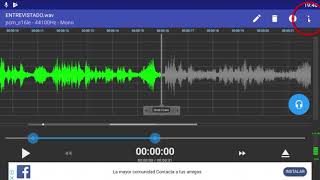 Tutorial de RecForge para radialistas como grabar y editar audio en tu celular [upl. by Freytag687]