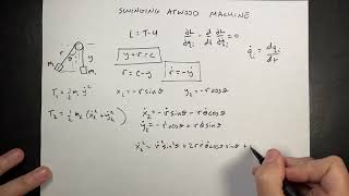 Lagrangian Mechanics Swinging Atwood Machine [upl. by Weiss]