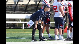 SVSU Football Head Coach Ryan Brady Post Game Interview at Roosevelt [upl. by Athal]