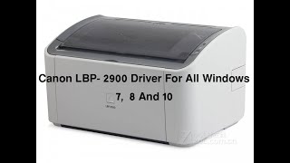 Download Canon 2900 Printer Drive  how to download canon LBP 2900 printer drivers [upl. by Salema599]