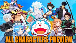 Heroes United Fight X 3 Gameplay  All Characters Preview [upl. by Yael753]