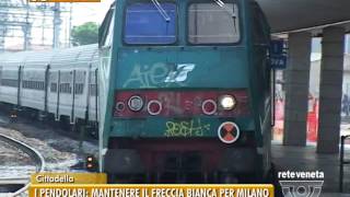 TG PADOVA 24092016  PENDOLARI «MANTENERE IL FRECCIA BIANCA PER MILANO» [upl. by Eelarbed]